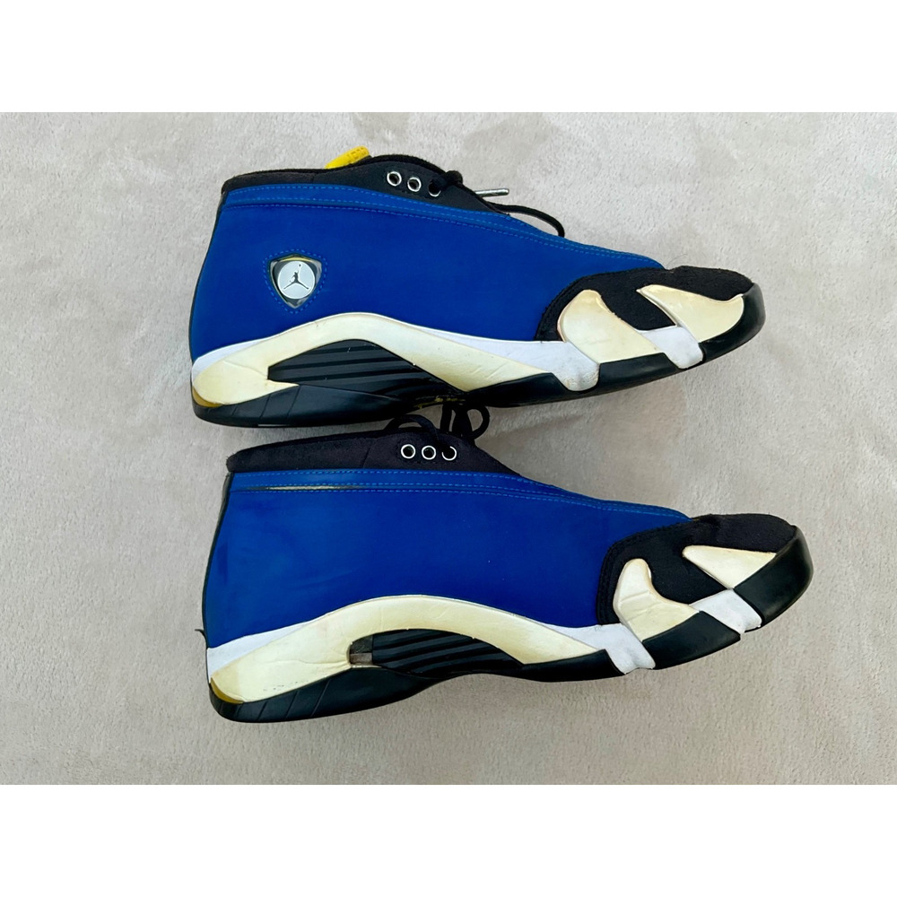 Air Jordan 14 Retro Low Laney 2015 Varsity Royal Blue 807511-405 Size 9.5